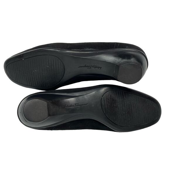 EUC - Salvatore Ferragamo Suede Wedges - Picture 5 of 7